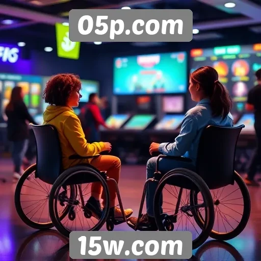 Acessibilidade e usabilidade em 05p.com para jogadores